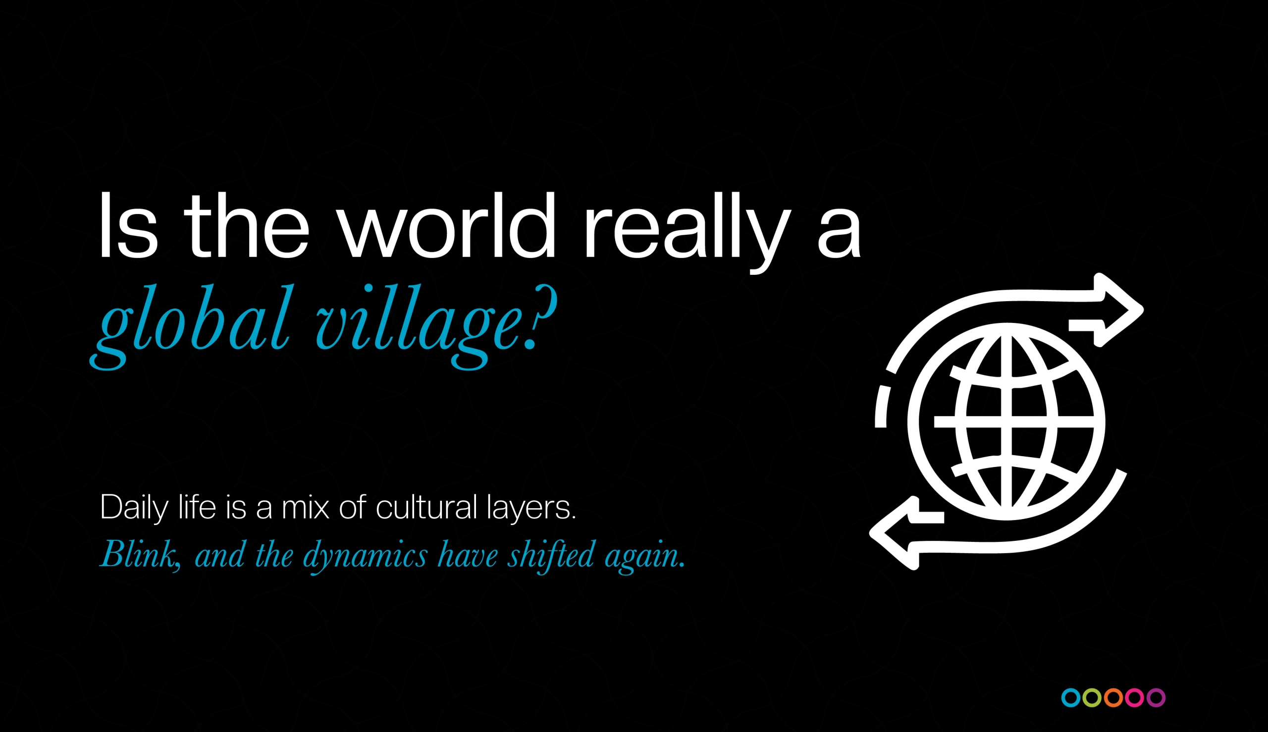 How Creative Work Can Speak to a Culturally Complex Generation