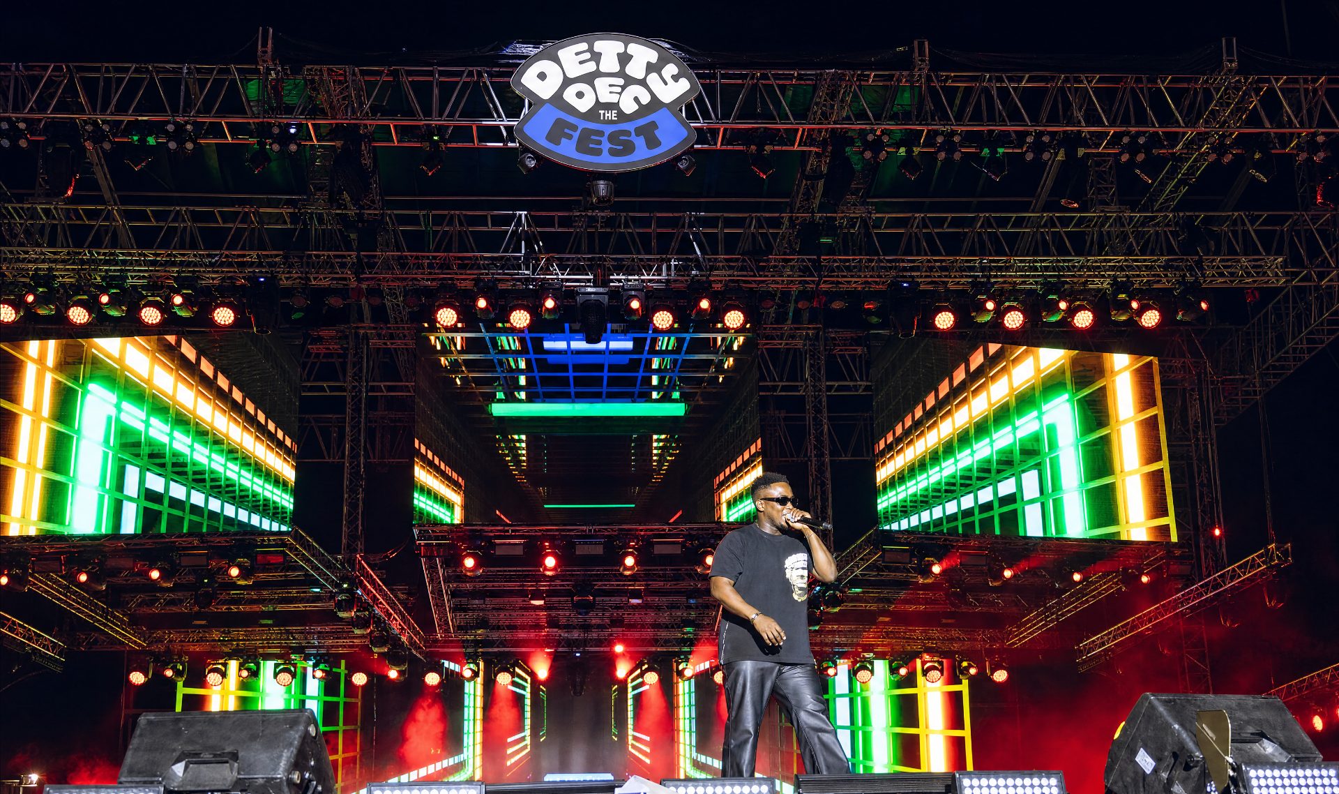 Detty December Fest main stage