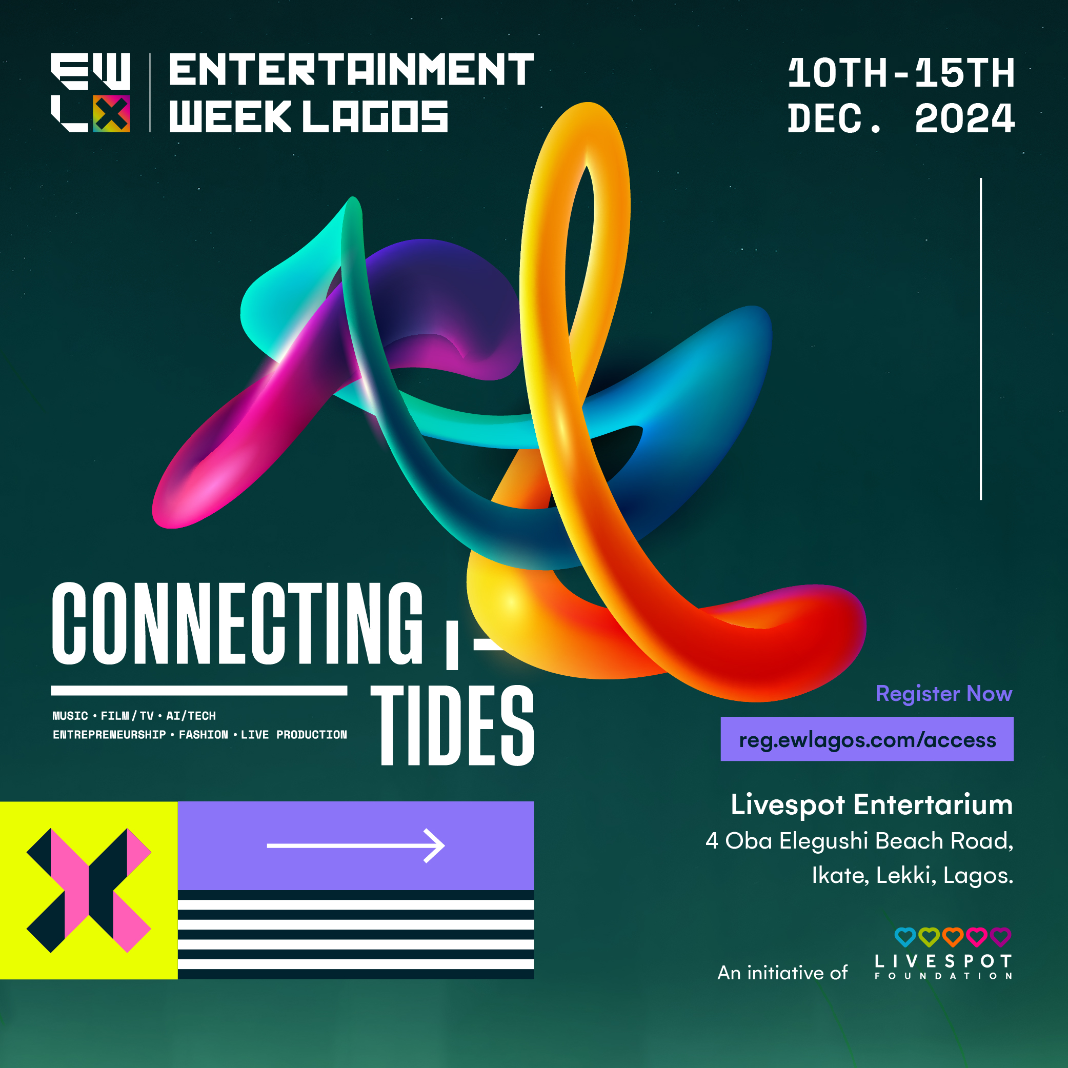 LAGOS TO HOST AFRICA’S BIGGEST ENTERTAINMENT CONVERGENCE- ENTERTAINMENT WEEK LAGOS (EWL) 2024