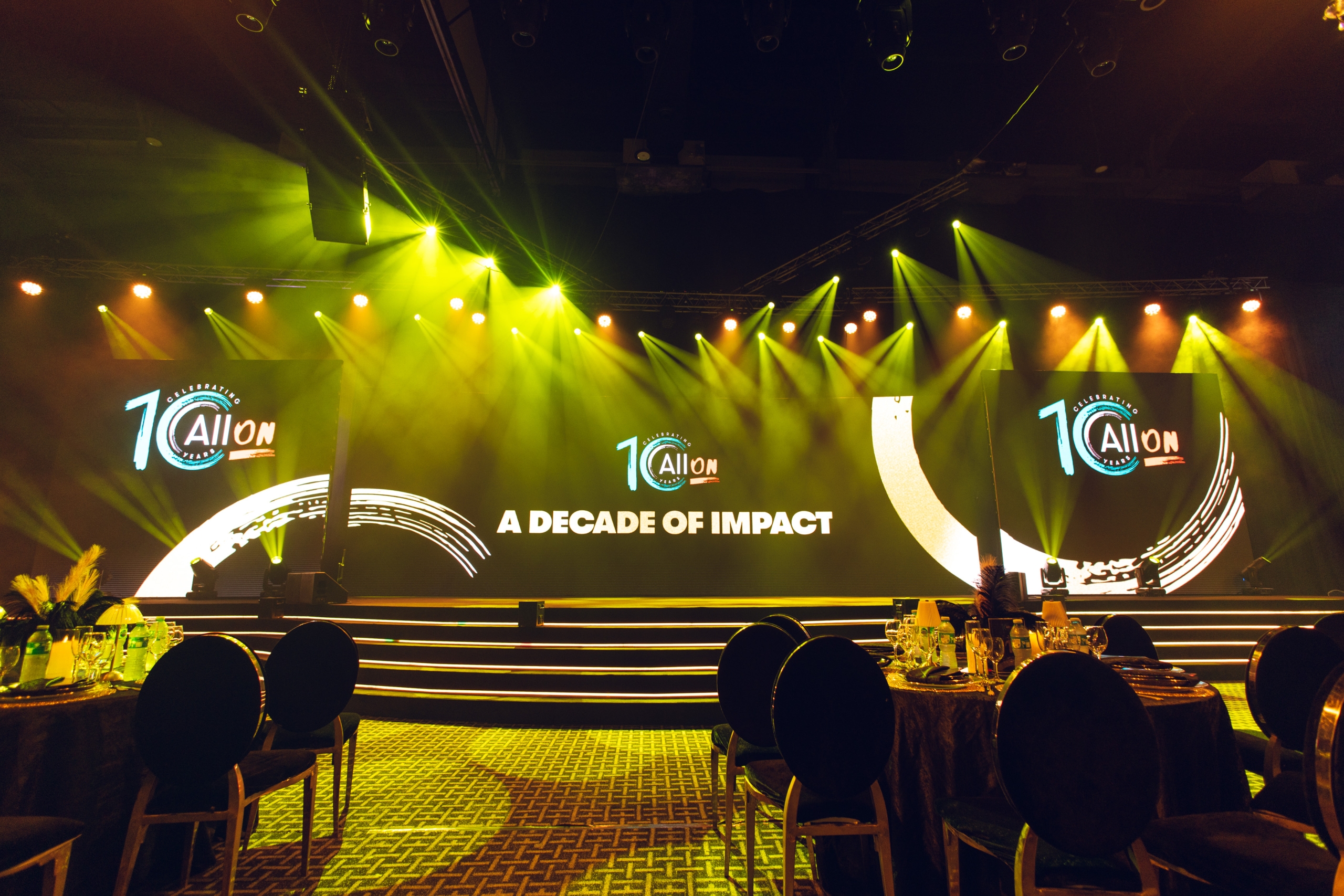Corporate Event Production in Lagos: How Livespot360 Delivered All On's 10th Anniversary Celebration